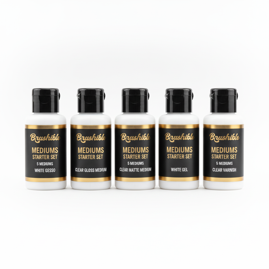 Brushible Artist Mediums Starter Set
