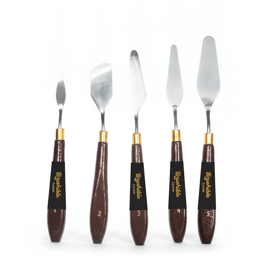 Brushible Artist Palette Knife Set — 5 pieces