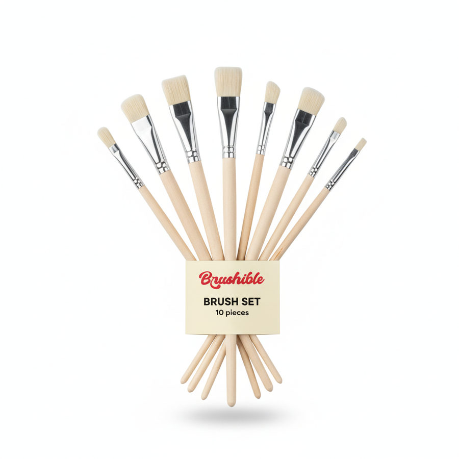 Brushible Everyday Brush Set — 10 pieces