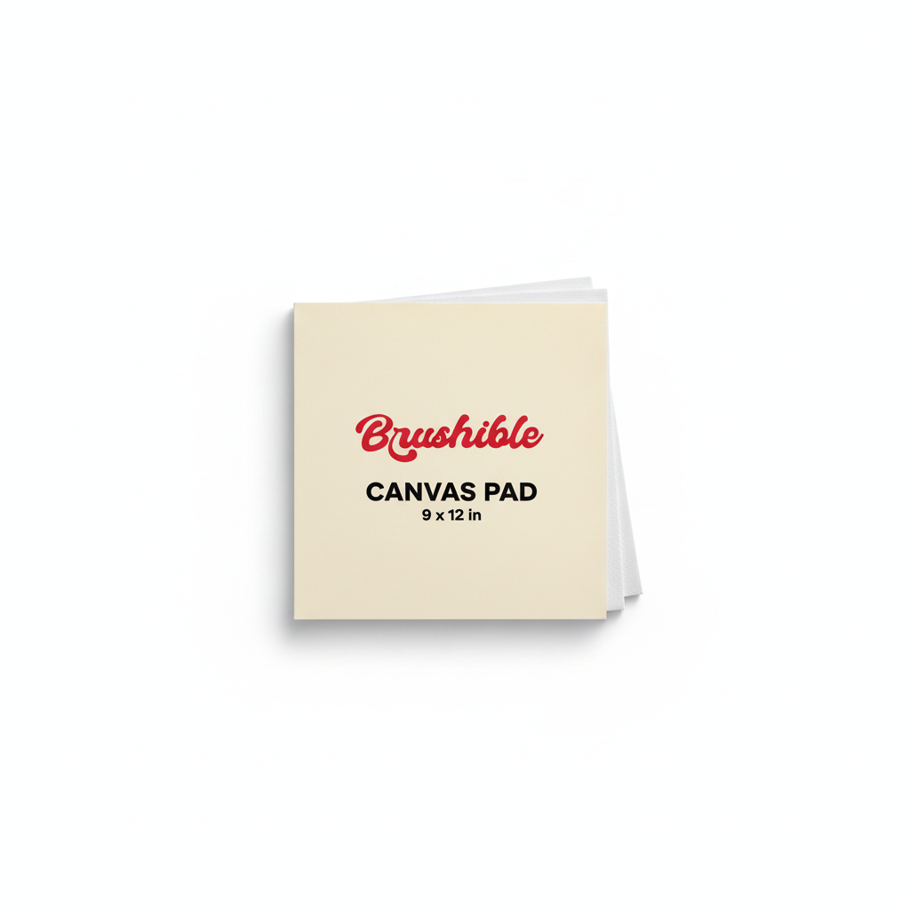 Brushible Everyday Canvas Pad — 9x12 — Brushible