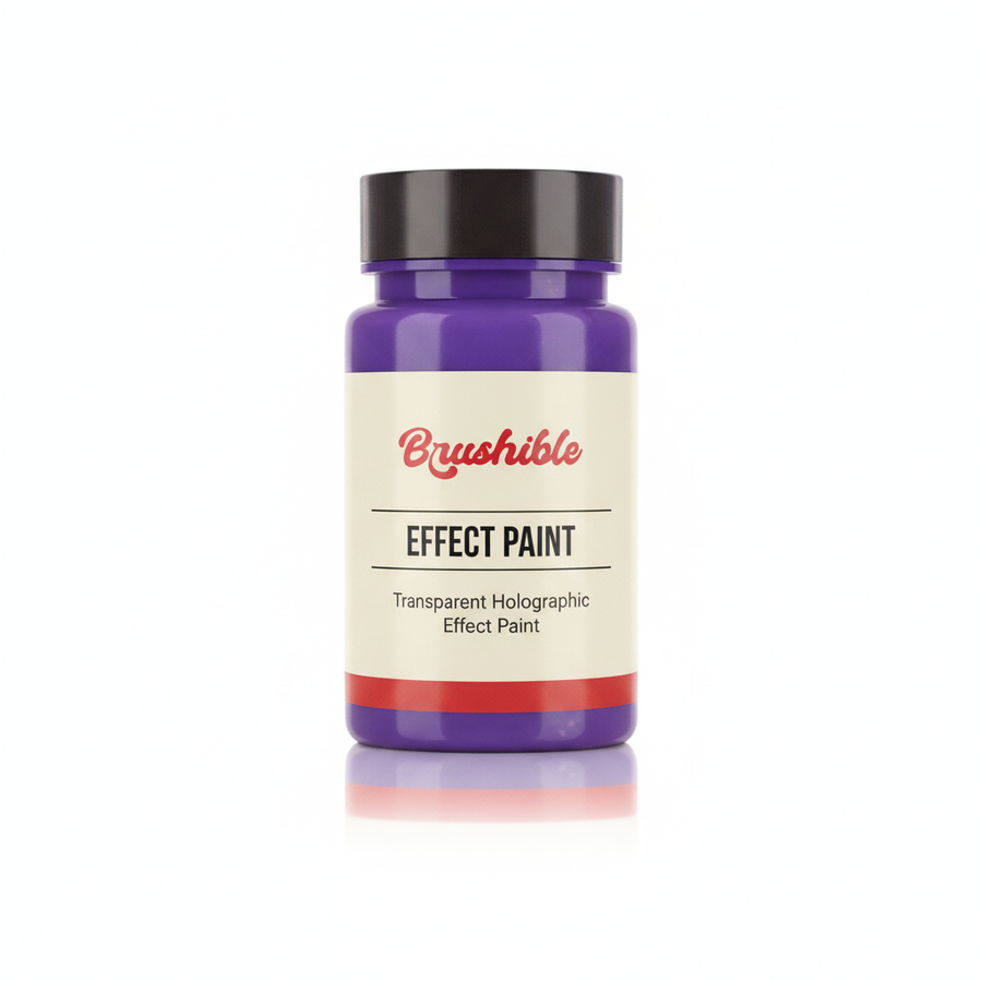 Brushible Everyday Transparent Holographic Effect Paint