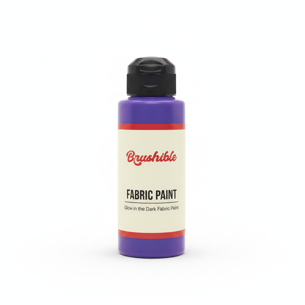 Brushible Everyday Glow in the Dark Fabric Paint — Brushible