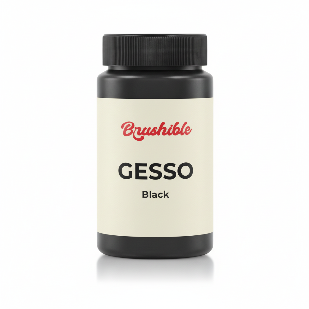 Brushible Everyday Gesso — Black — Brushible