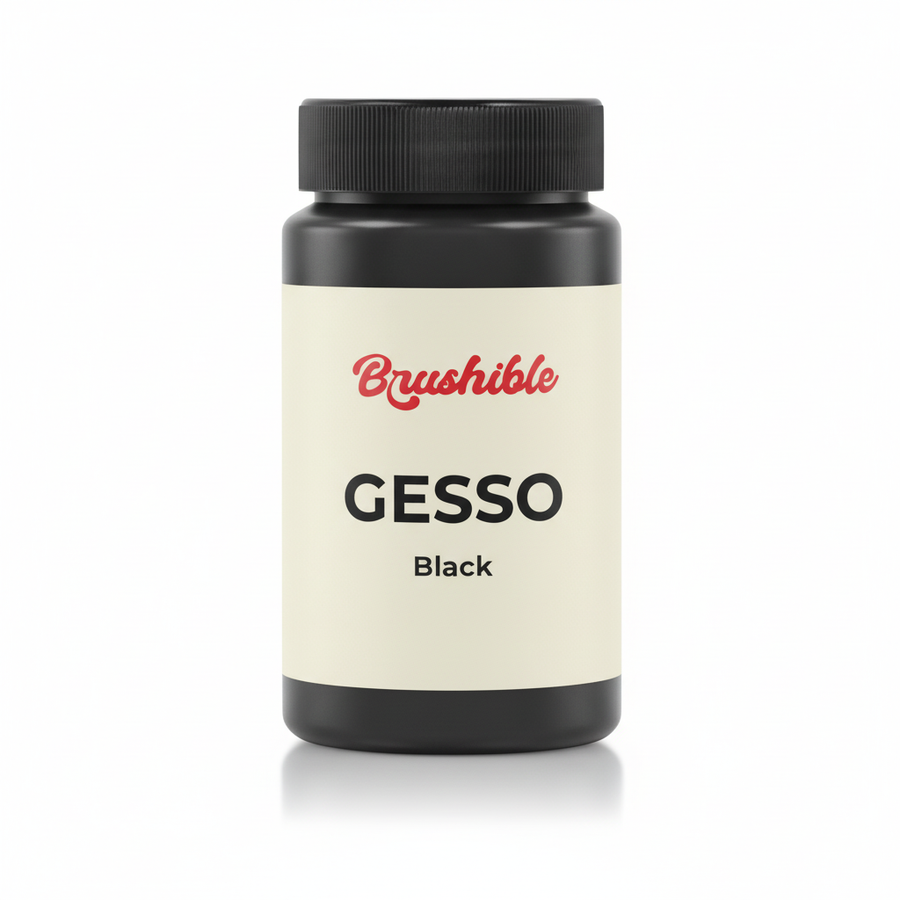 Brushible Everyday Gesso — Black