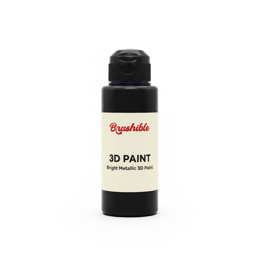 Black — Brushible Everyday Bright Metallic 3D Paint bottle
