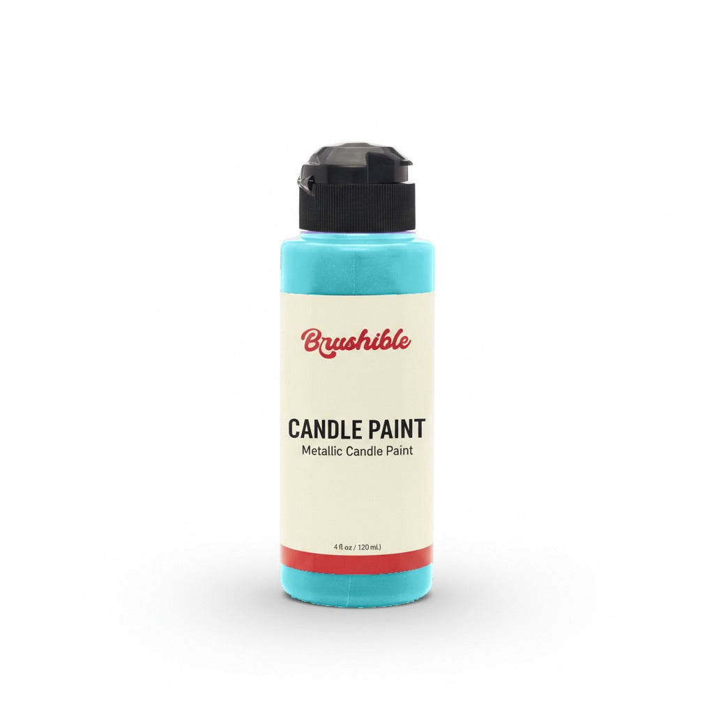 Aqua — Brushible Everyday Metallic Candle Paint bottle