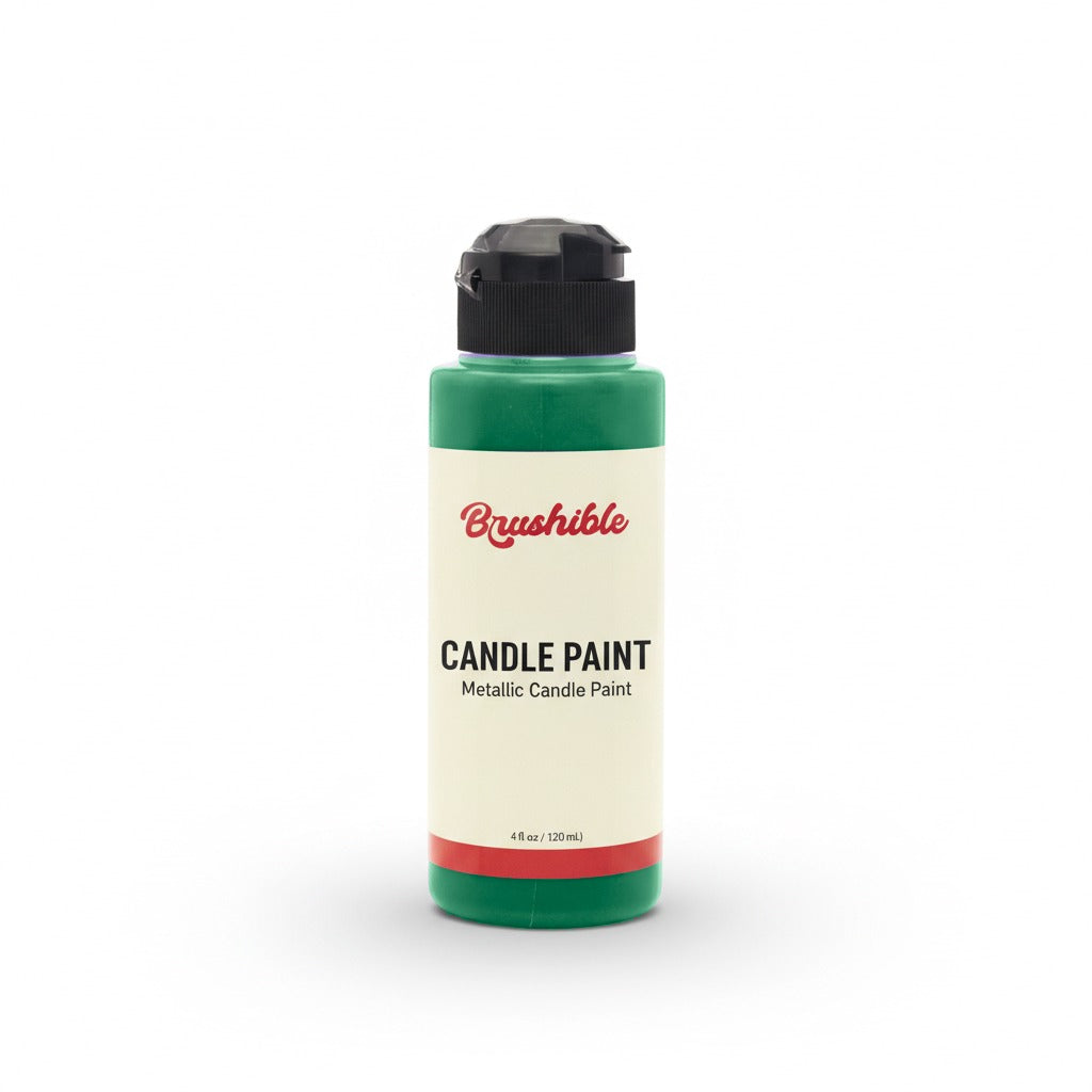 Emerald — Brushible Everyday Metallic Candle Paint bottle