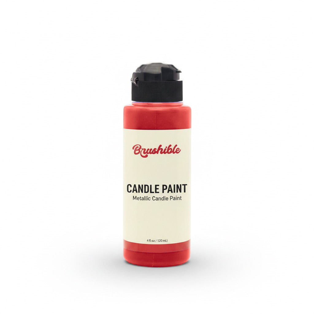 Red — Brushible Everyday Metallic Candle Paint bottle