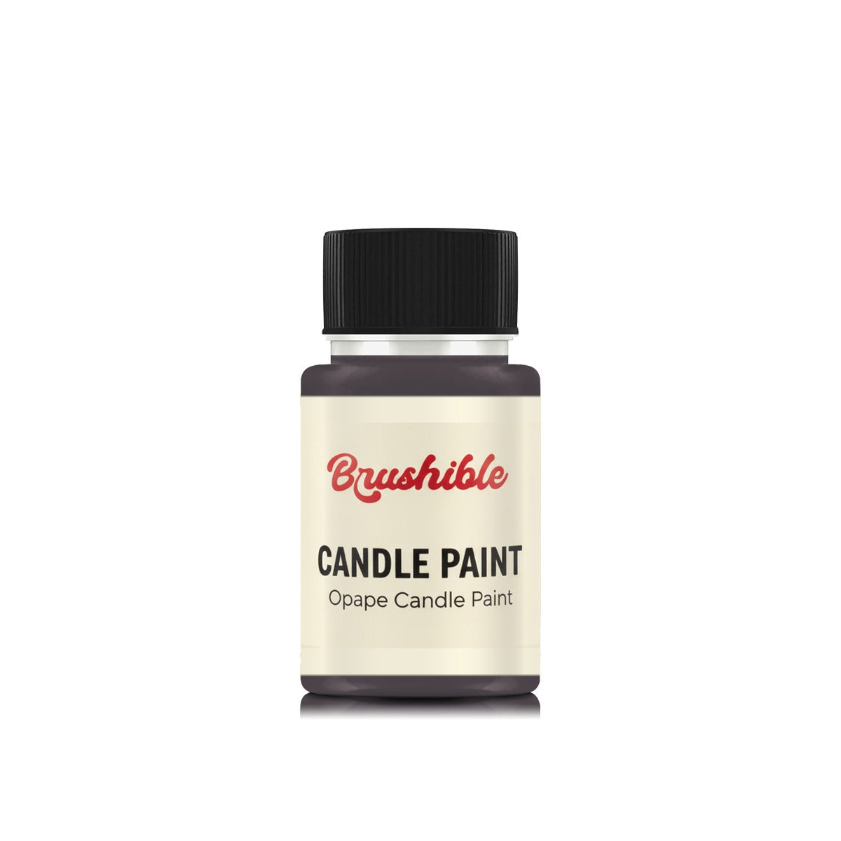 Dark Grey — Brushible Everyday Opaque Candle Paint bottle