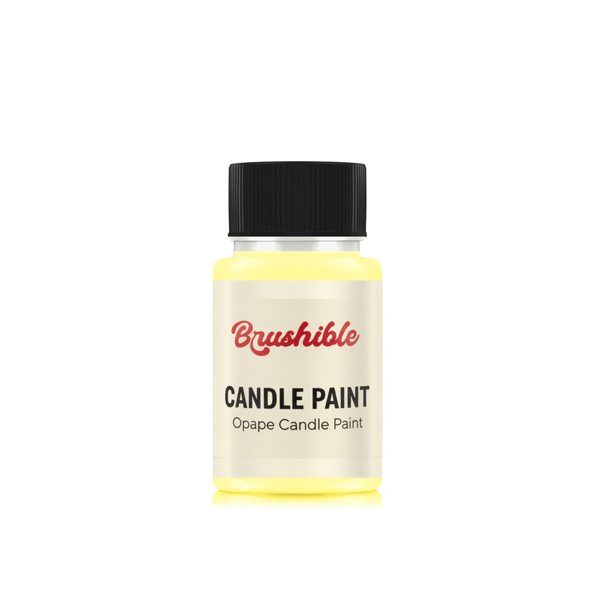 Vanilla Yellow — Brushible Everyday Opaque Candle Paint bottle