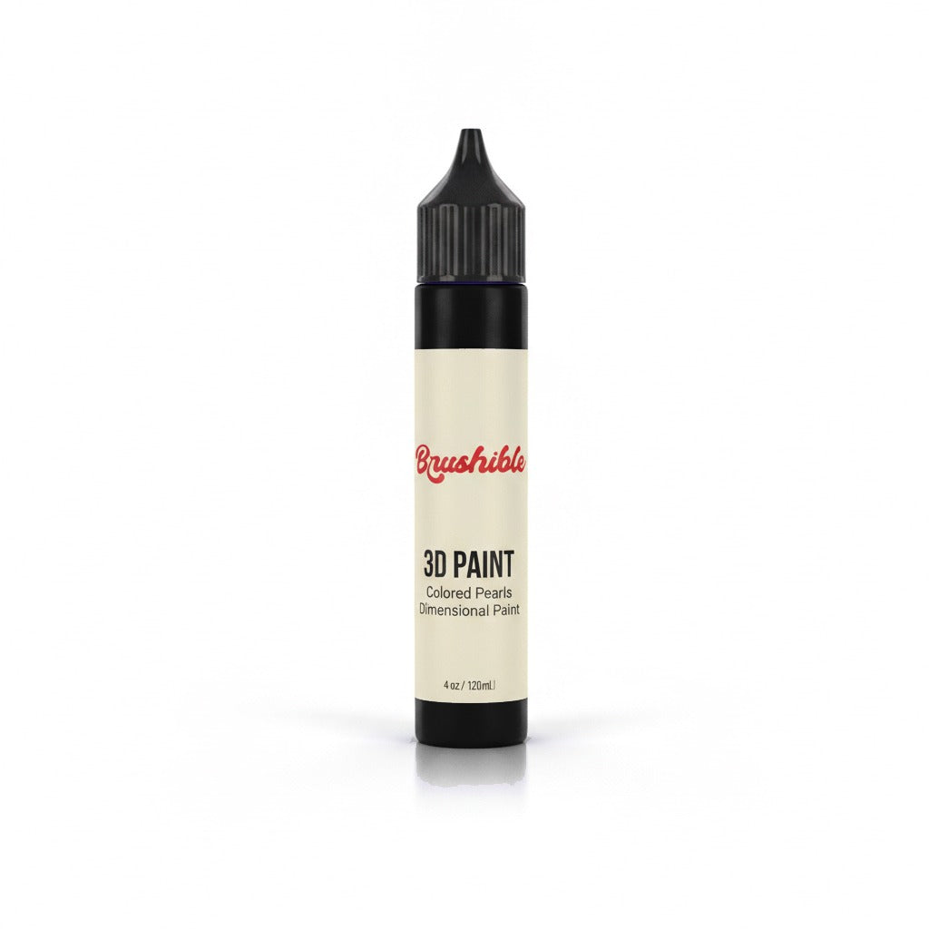 Black — Brushible Everyday Colored Pearls Dimensional Paint bottle