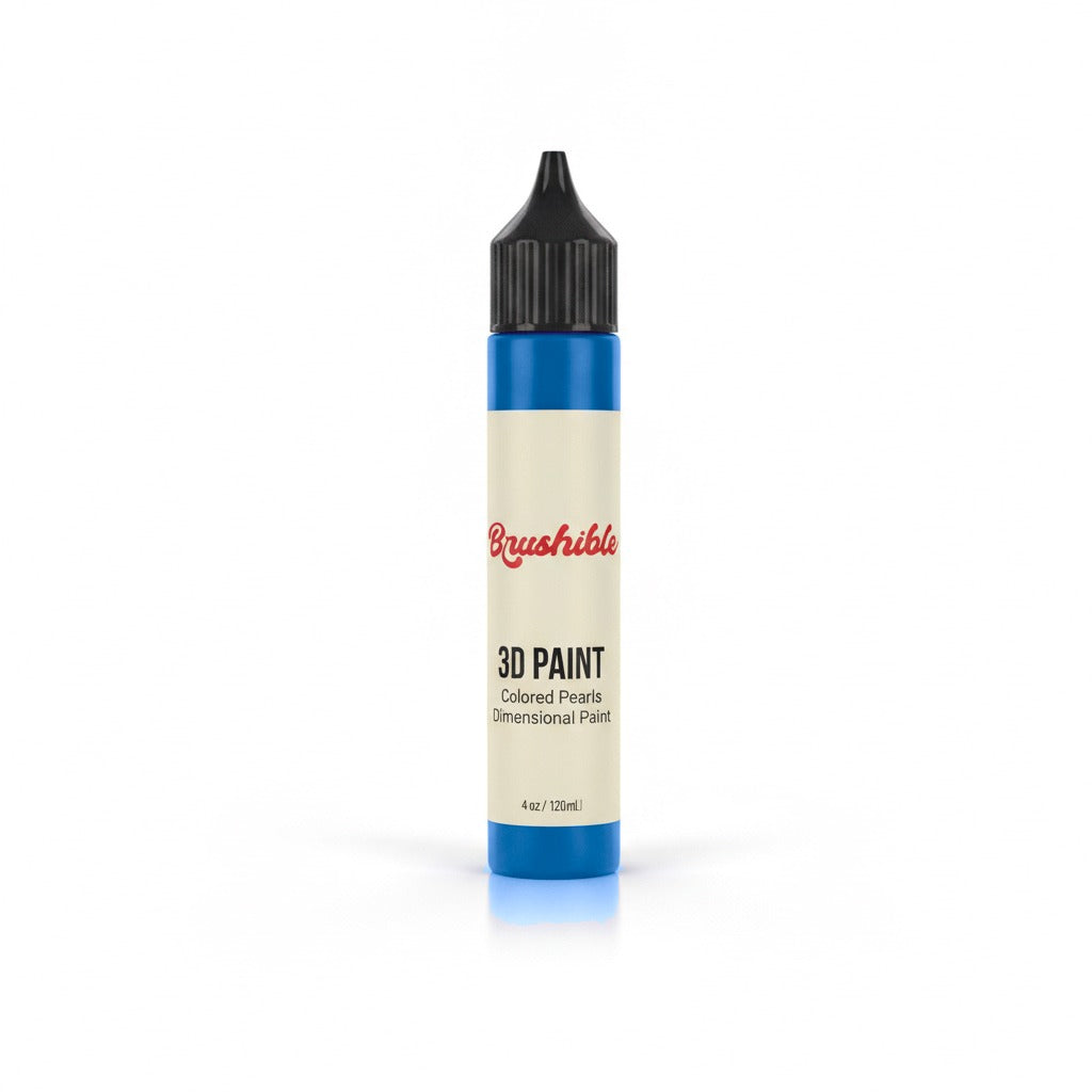 Bodrum Blue — Brushible Everyday Colored Pearls Dimensional Paint bottle