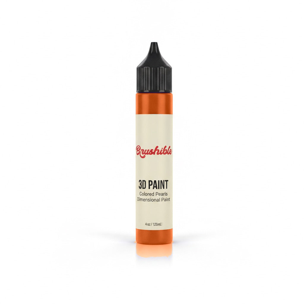 Orange — Brushible Everyday Colored Pearls Dimensional Paint bottle