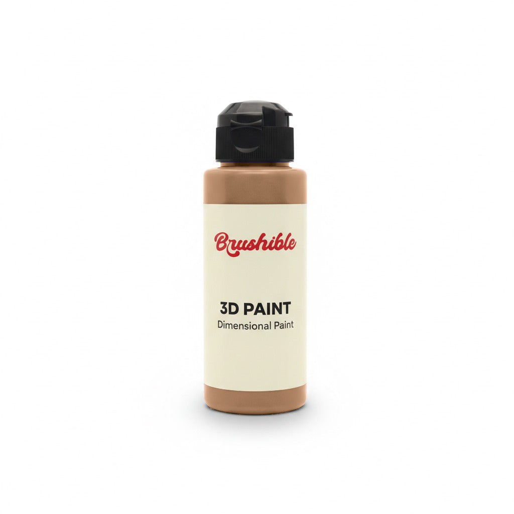 Light Brown (Metallic) — Brushible Everyday Dimensional Paint bottle