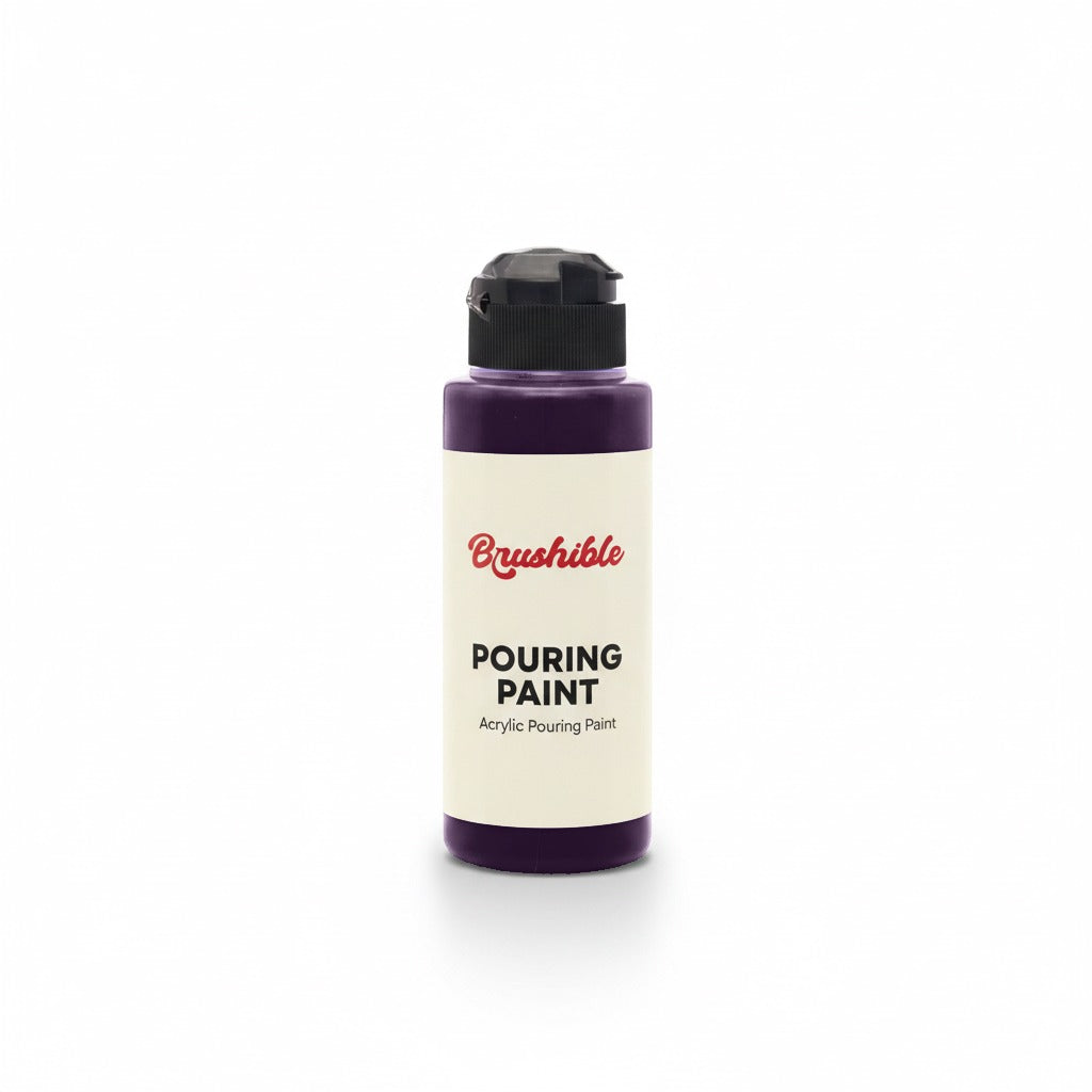 Dark Purple — Brushible Everyday Acrylic Pouring Paint bottle