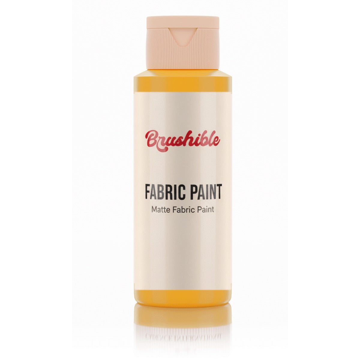 Yellow (F-605) — Brushible Everyday Matte Fabric Paint bottle
