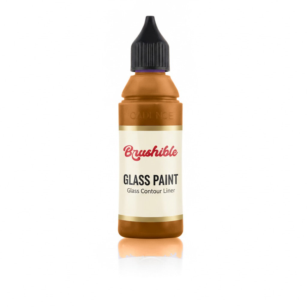 Copper — Brushible Everyday Glass Contour Liner bottle