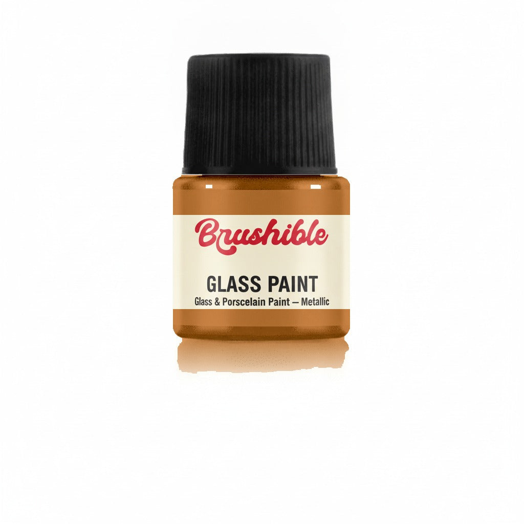 Copper — Brushible Everyday Glass & Porcelain Paint — Metallic bottle