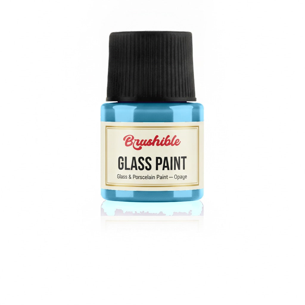Baby Blue — Brushible Everyday Glass & Porcelain Paint — Opaque bottle
