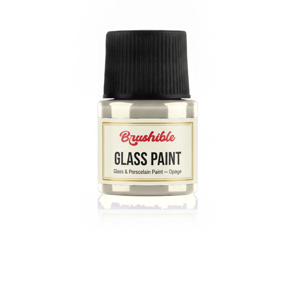 Ivory — Brushible Everyday Glass & Porcelain Paint — Opaque bottle