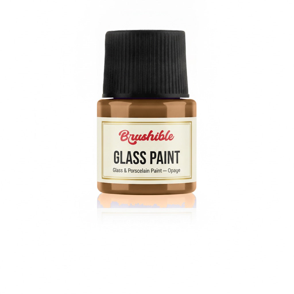 Light Brown — Brushible Everyday Glass & Porcelain Paint — Opaque bottle