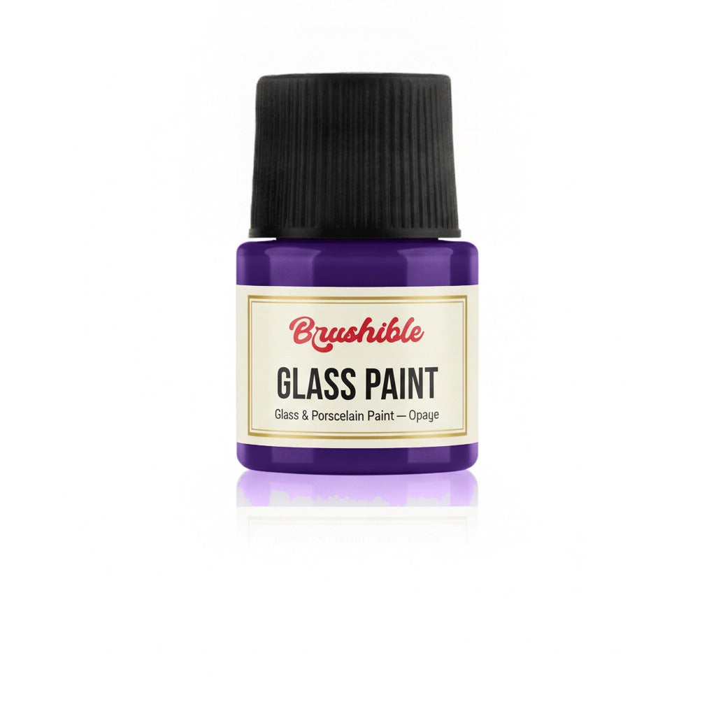 Purple — Brushible Everyday Glass & Porcelain Paint — Opaque bottle
