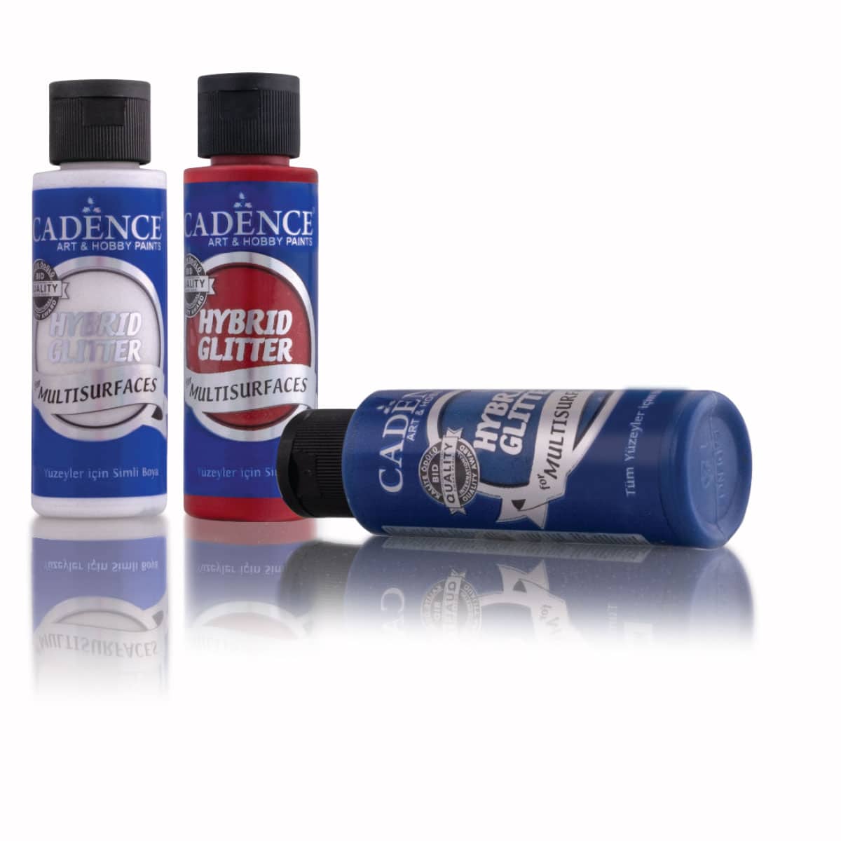 Acrylic Paint Set HYBRID GLITTER 70 ml