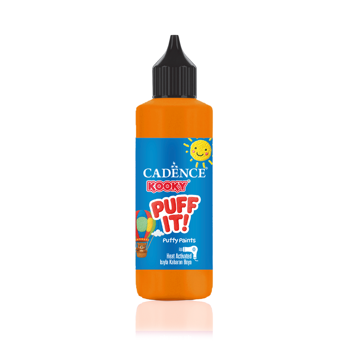 Orange — Brushible PUFF IT, 90 ml bottle