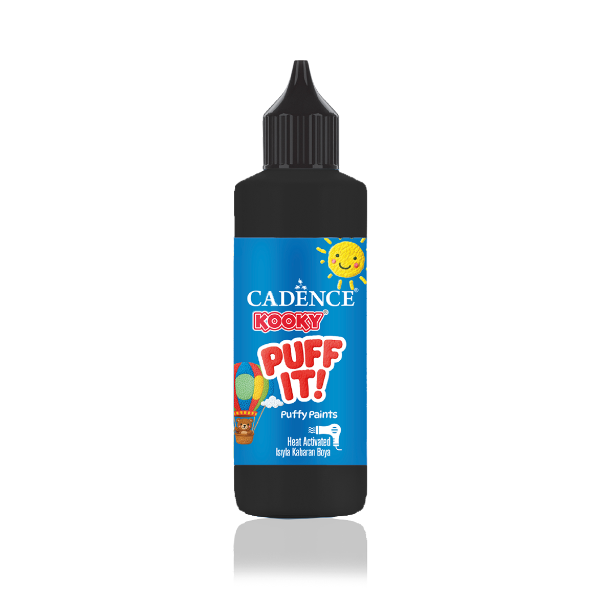 Black — Brushible PUFF IT, 90 ml bottle