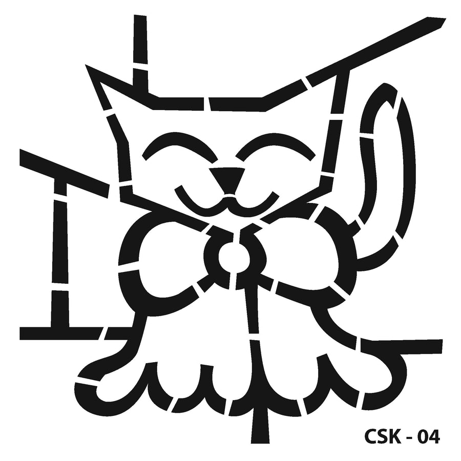Brushible Kids Stencil Collection Model CSK-04