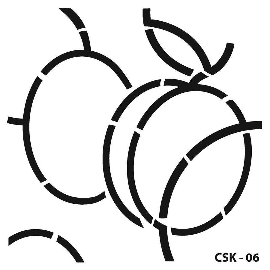 Brushible Kids Stencil Collection Model CSK-06
