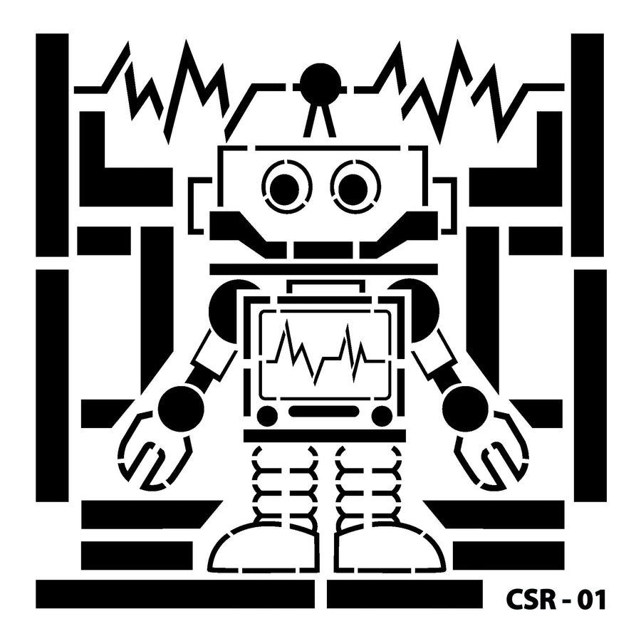 Brushible Kids Stencil Collection Model CSR-01