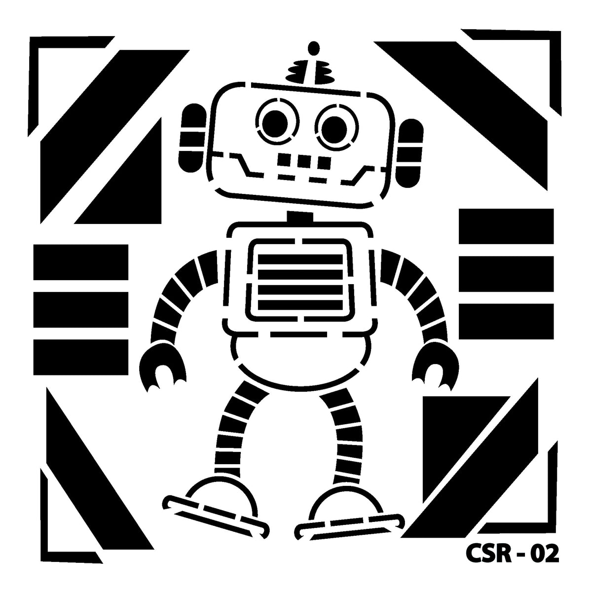 Brushible Kids Stencil Collection Model CSR-02