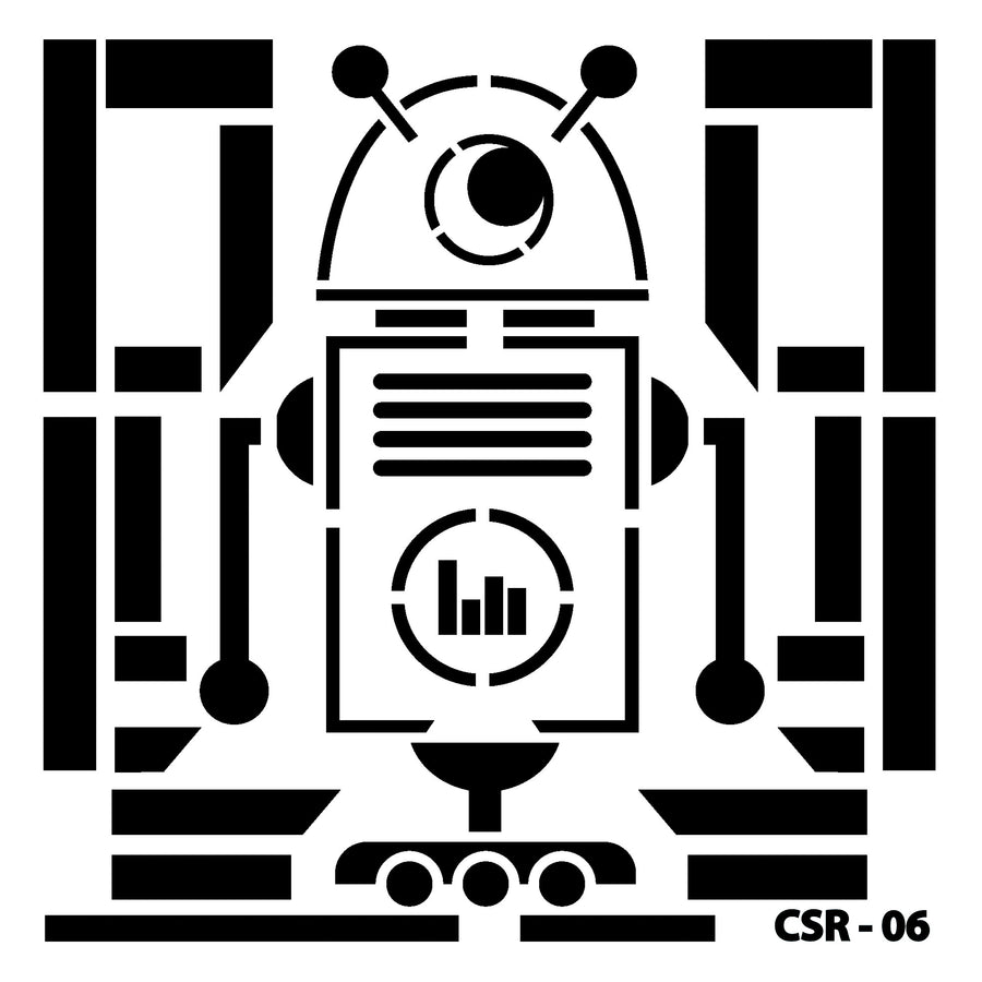 Brushible Kids Stencil Collection Model CSR-06