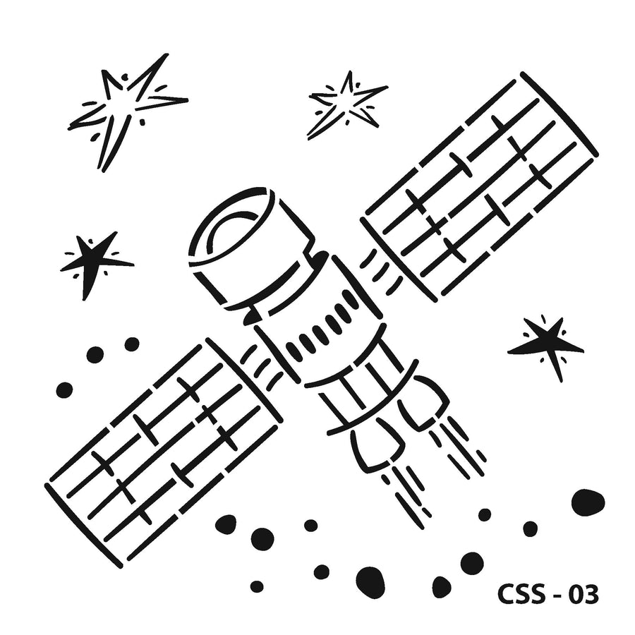 Brushible Kids Stencil Collection Model CSS-03